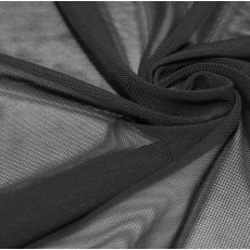 Power Mesh Soft Sheer Stretch Fabric Black 58SOLD BY the YARDS
